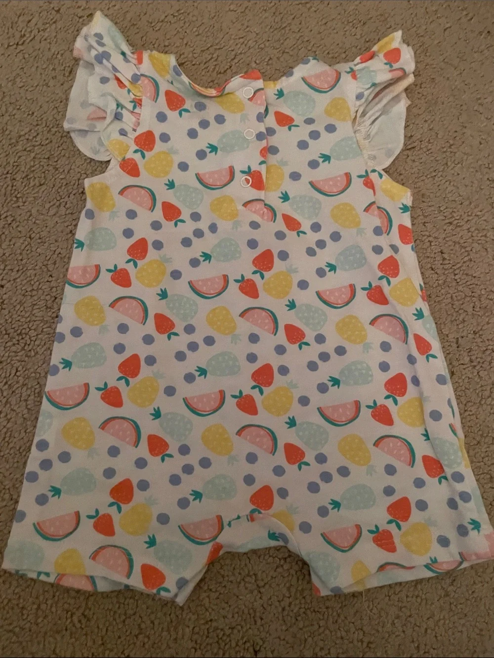 Set of 2 chick pea Rompers